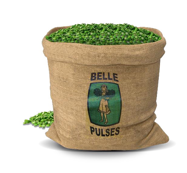 AGRION green split peas export bag