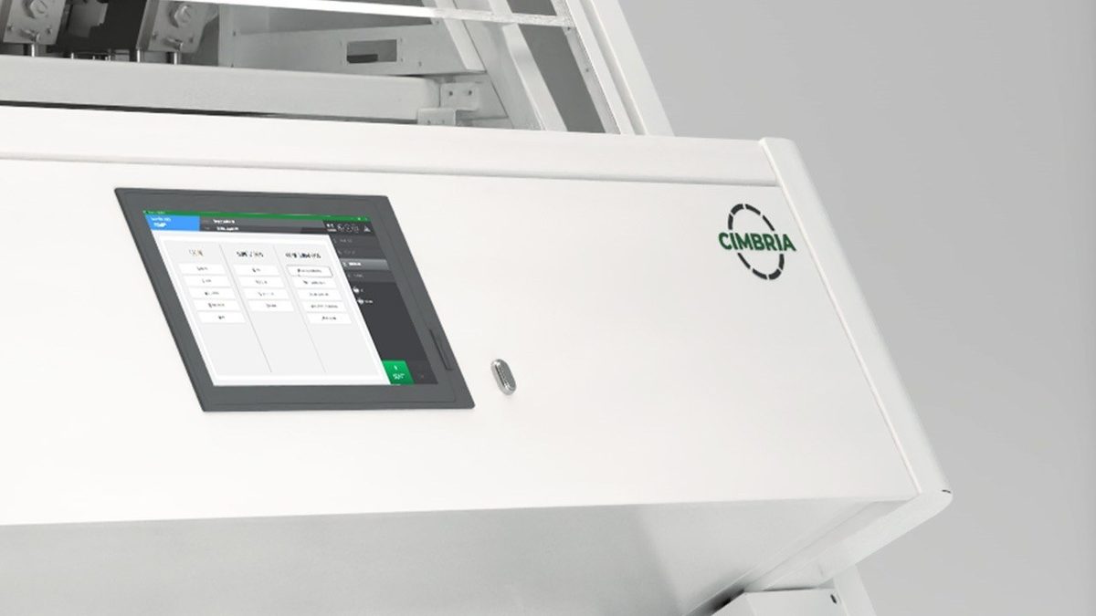 Optical sorting line detail
