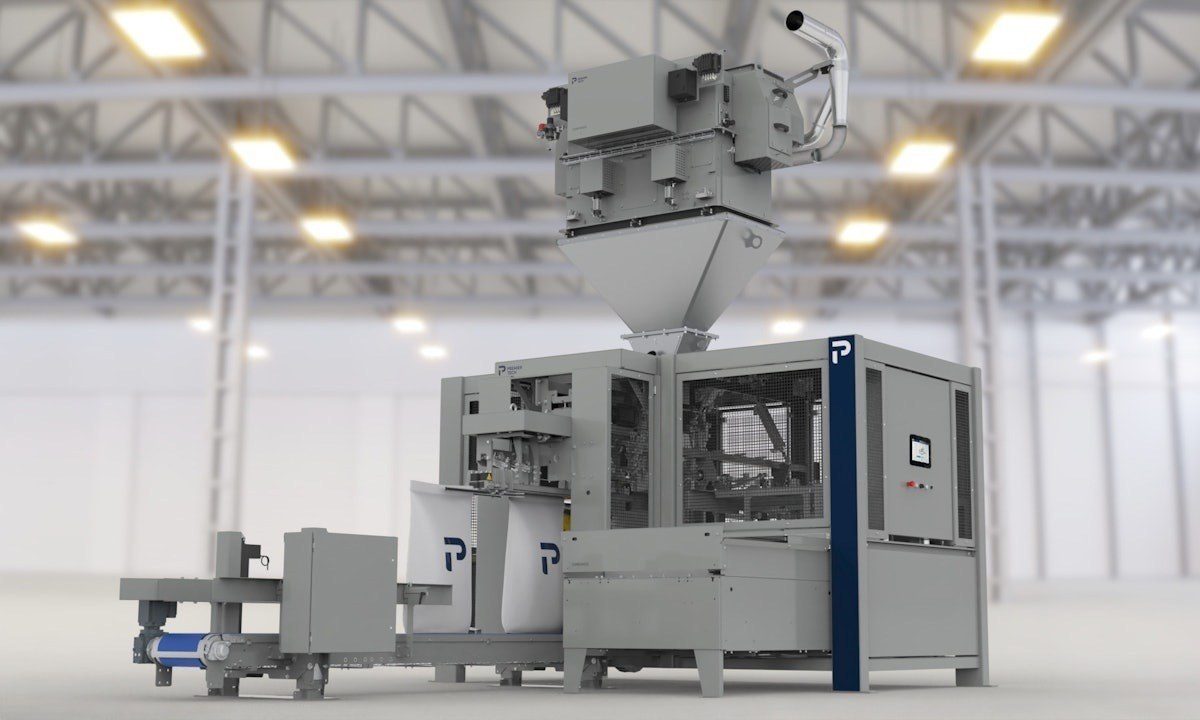 Robotic bagging and slip-sheet system