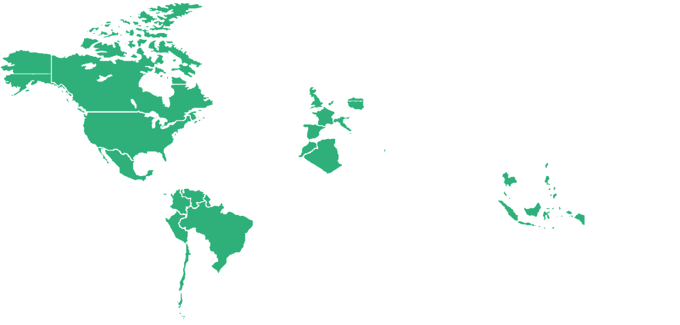 AGRION export markets world map